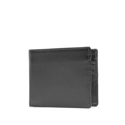 Launer Eight Credit Card Wallet, Black/Black