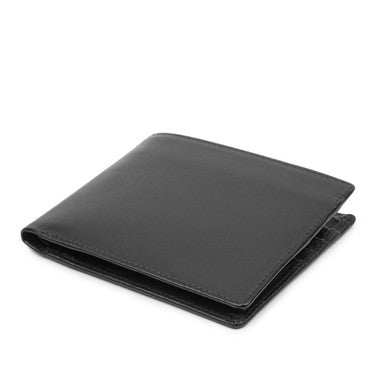 Eight Credit Card Wallet in Black with Black Interior