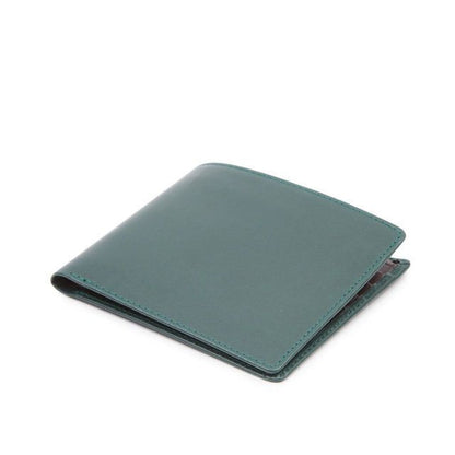 Launer Eight Credit Card Wallet, Racing Green/Dark Brown