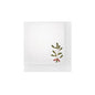 Mistletoe Bunch Hand-Embroidered Table Linens Collection