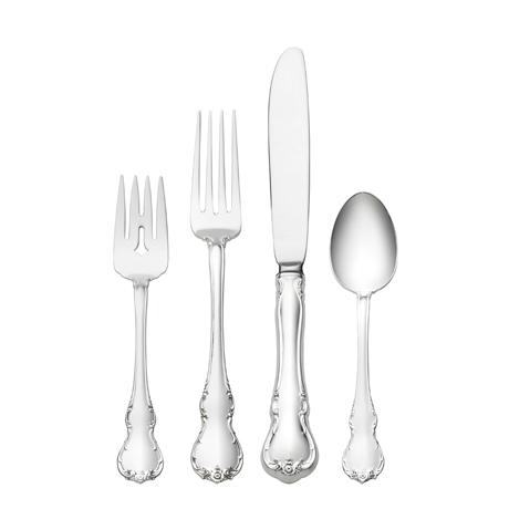 French Provincial Sterling Silver Flatware Collection