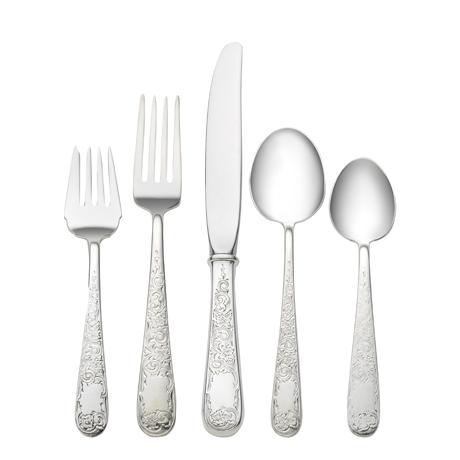 Old Maryland Engraved Sterling Silver Flatware Collection