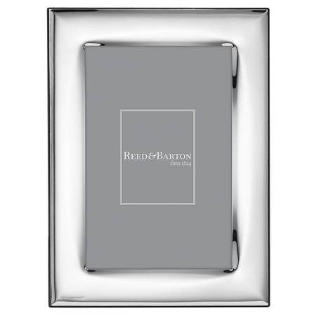 Reed & Barton Naples Rounded Edge Silverplate Frame 4" x 6"