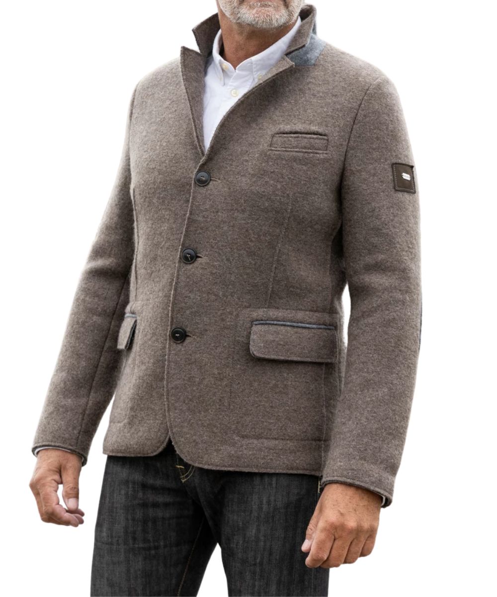 Geiger gray wool deals jacket