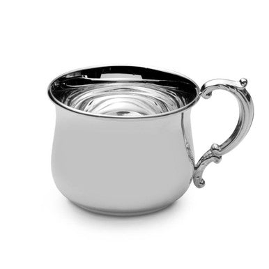 Heavy Gauge Pot Belly Sterling Silver Baby Cup