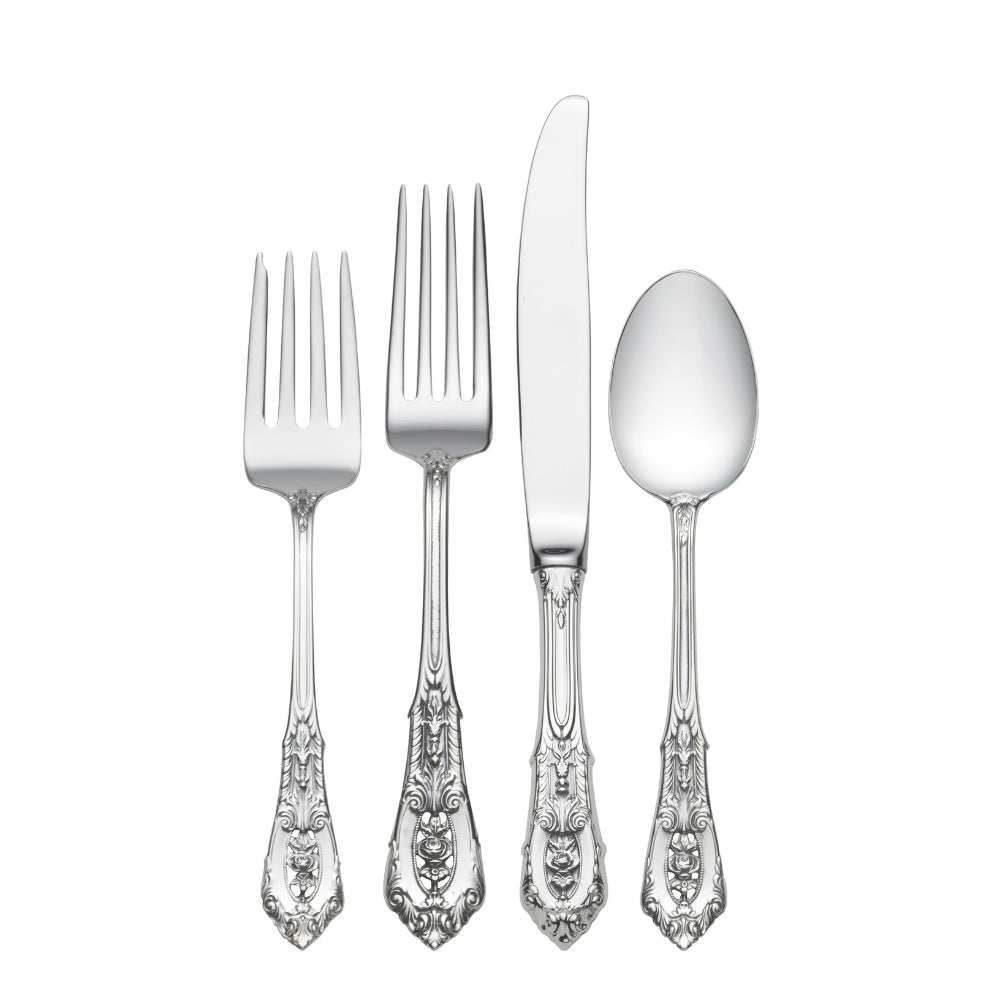 Rose Point Sterling Silver Flatware Collection