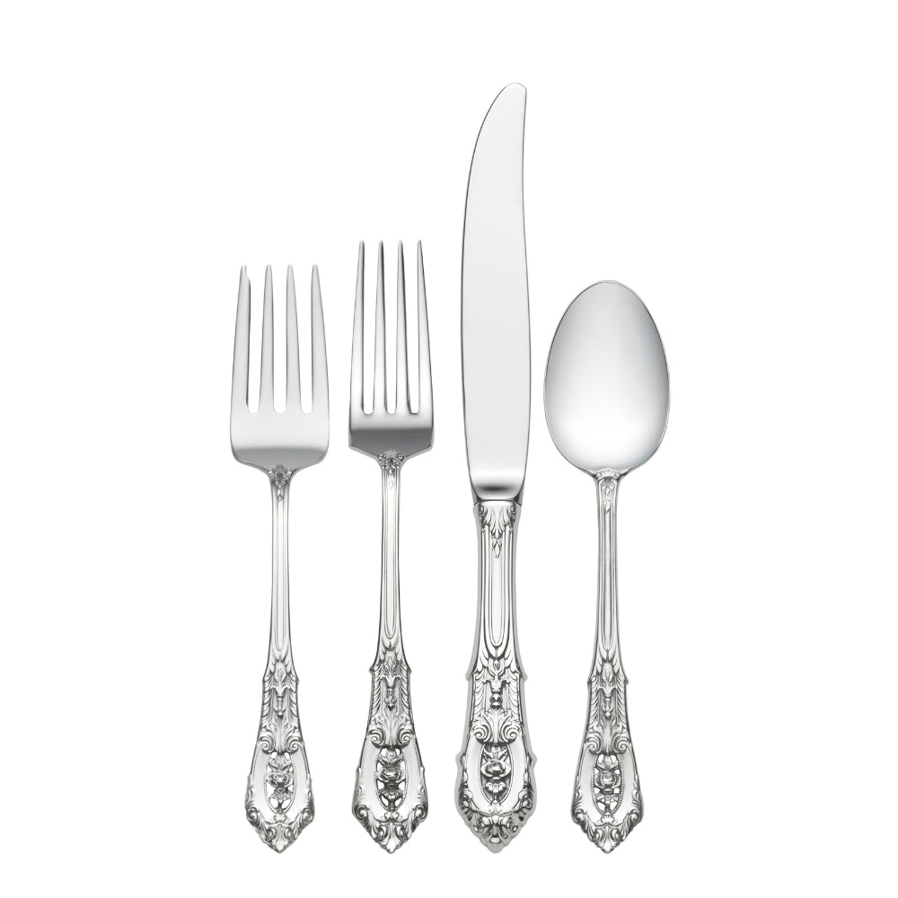 Rose Point Sterling Silver Flatware Collection