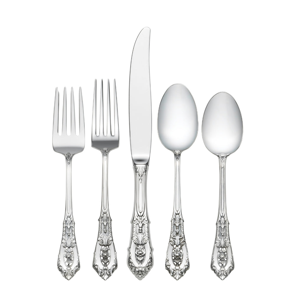 Rose Point Sterling Silver Flatware Collection