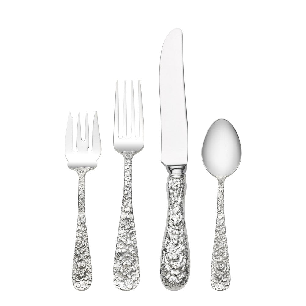 Stieff Rose Sterling Silver Flatware Collection