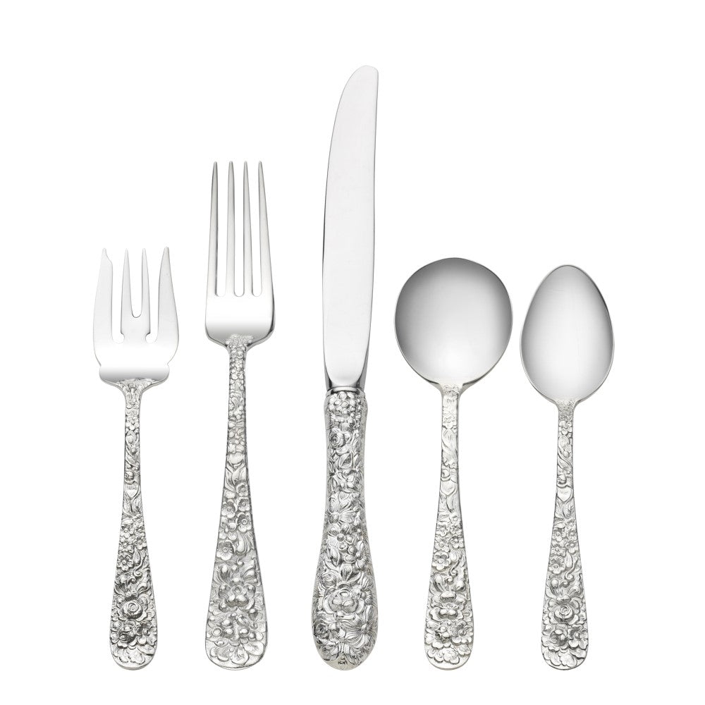 Stieff Rose Sterling Silver Flatware Collection