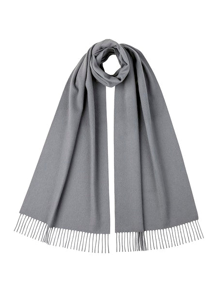 Johnstons Ultra Fine Merino Wool Plain Scarf