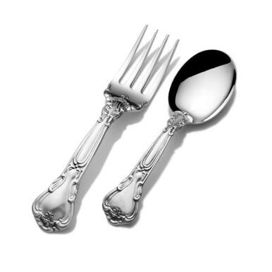 Chantilly Sterling Silver Baby Feeding Set