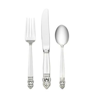 Royal Danish Child's Sterling Silver Flatware Set