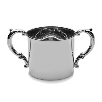 Empire Silver Double Handle Baby Cup in Sterling Silver