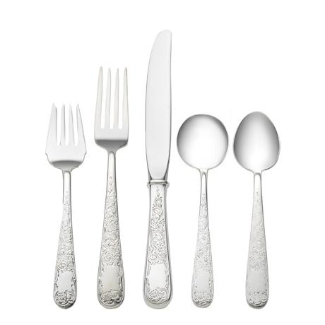 Old Maryland Engraved Sterling Silver Flatware Collection