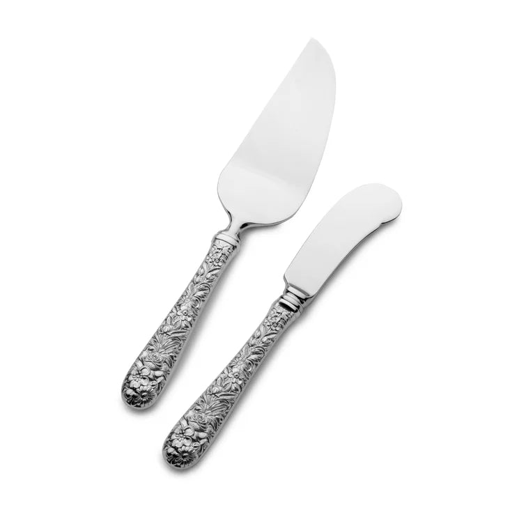 Repousse Sterling Silver Flatware Collection