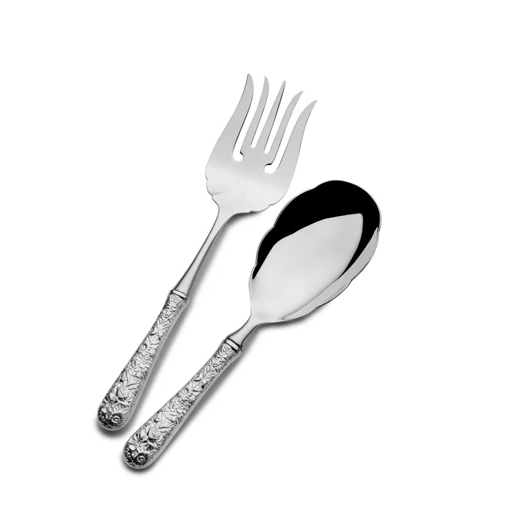 Repousse Sterling Silver Flatware Collection