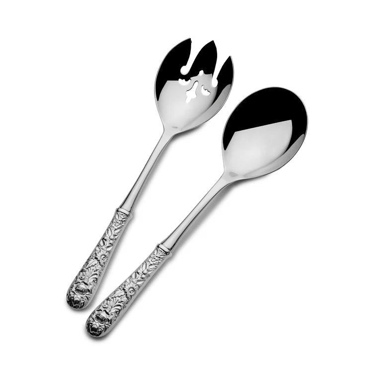 Repousse Sterling Silver Flatware Collection