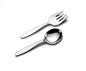 Plain Sterling Silver Baby Feeding Set