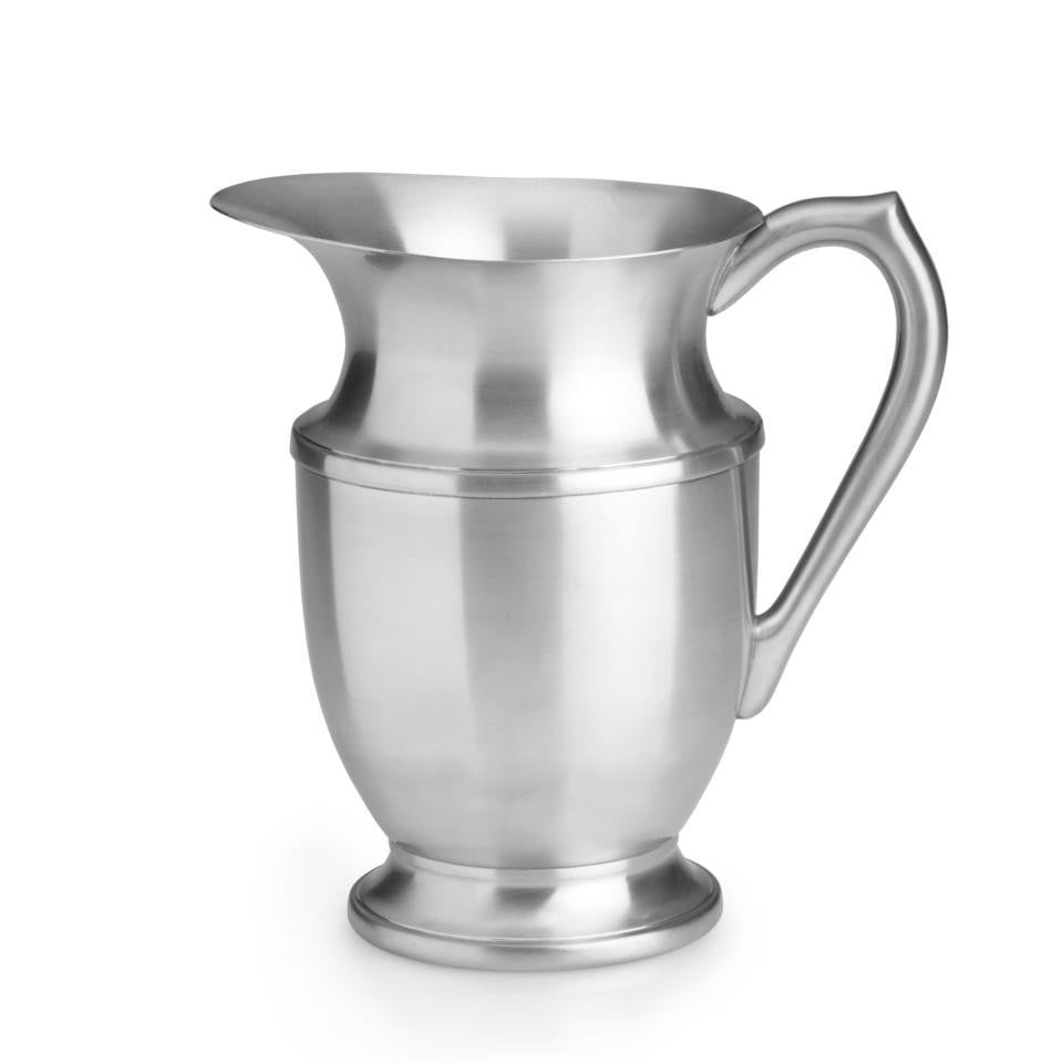 Empire Silver Beverage Pitcher in Pewter