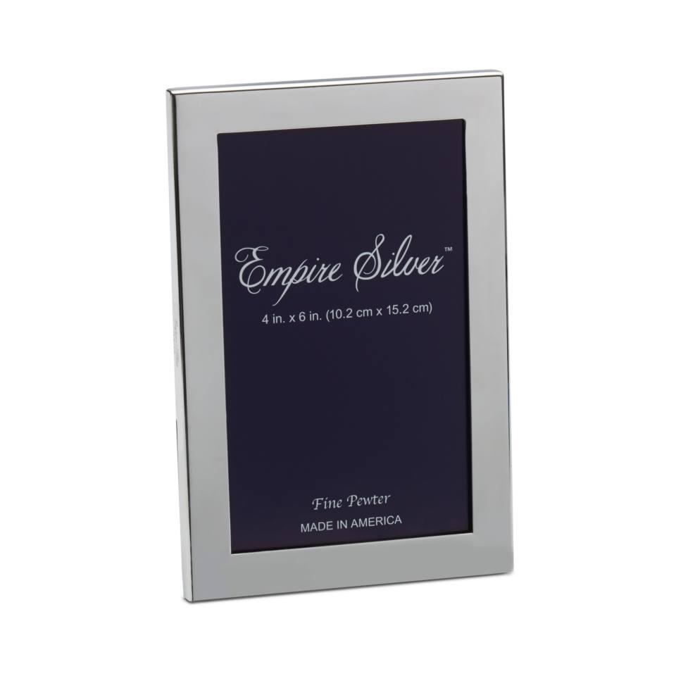 Plain Border Pewter Frame