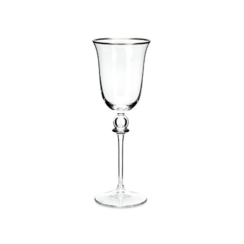 Juwel Crystal White Gold Stemware Collection