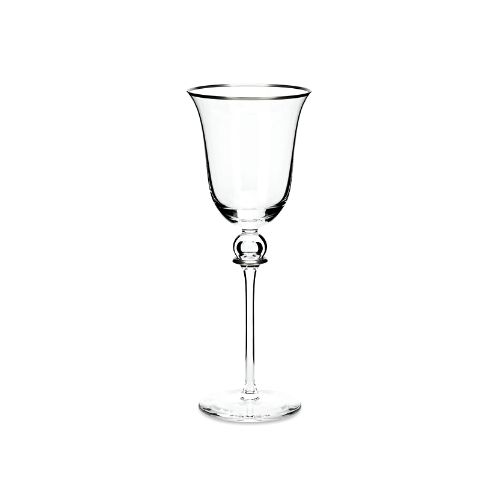 Juwel Crystal White Gold Stemware Collection