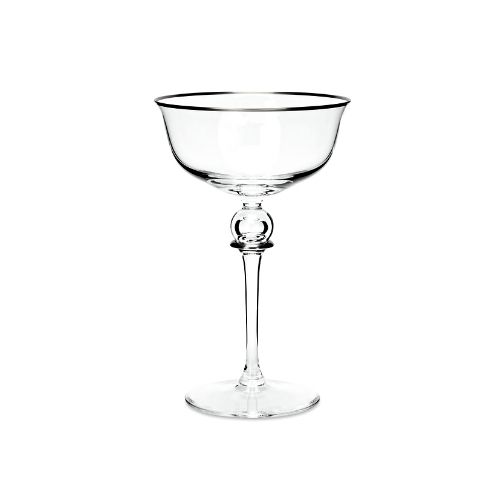 Juwel Crystal White Gold Stemware Collection