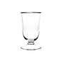 Juwel Crystal White Gold Stemware Collection