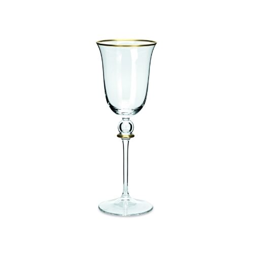 Juwel Yellow Gold Crystal Stemware Collection