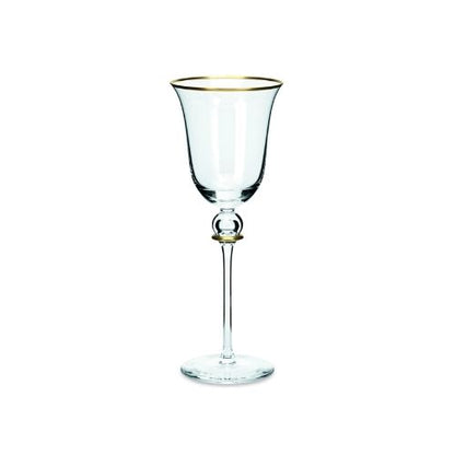 Juwel Yellow Gold Crystal Stemware Collection