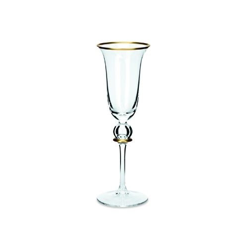 Juwel Yellow Gold Crystal Stemware Collection