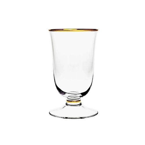 Juwel Yellow Gold Crystal Stemware Collection