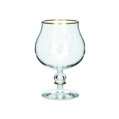 Juwel Yellow Gold Crystal Stemware Collection