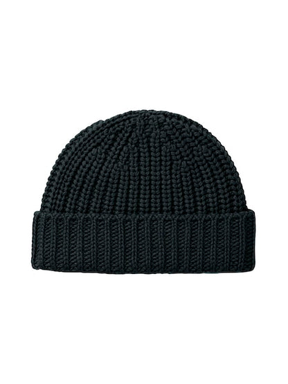 Johnstons Cashmere Ribbed Beanie