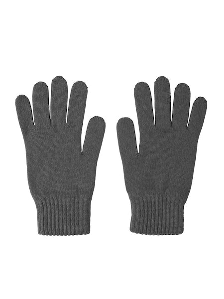 Johnstons Men's Cashmere Jersey-Knit Gloves