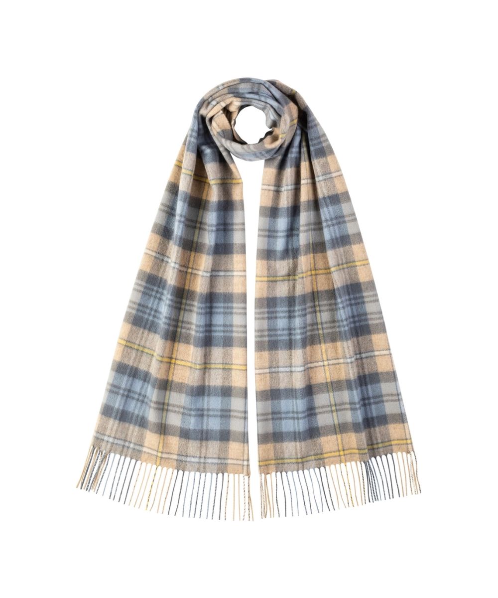 Johnstons Classic Cashmere Wide Tartan Scarf