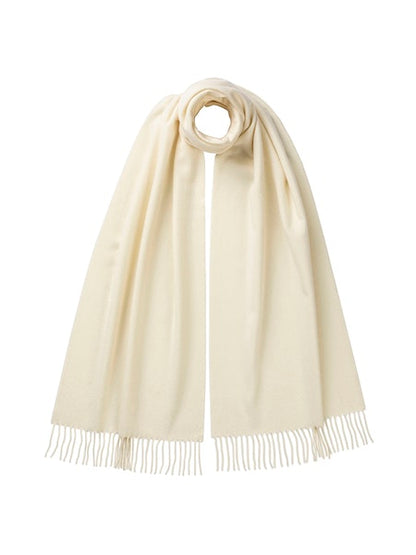 Johnstons Ultra Fine Merino Wool Plain Scarf