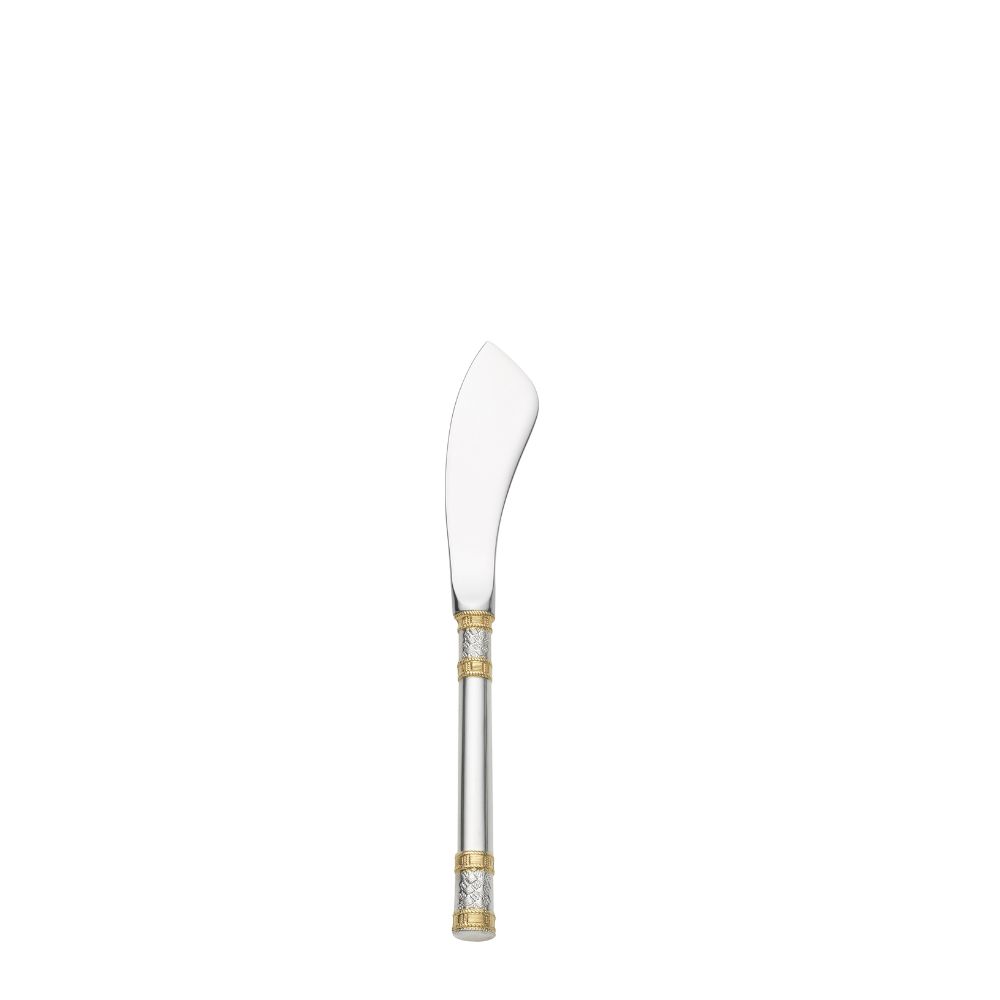 Aegean Weave Sterling Silver Flatware Collection (with Gold Accents)