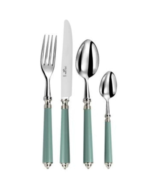 Alain Saint-Joanis Séville Silverplate Flatware Collection with Almond Handles