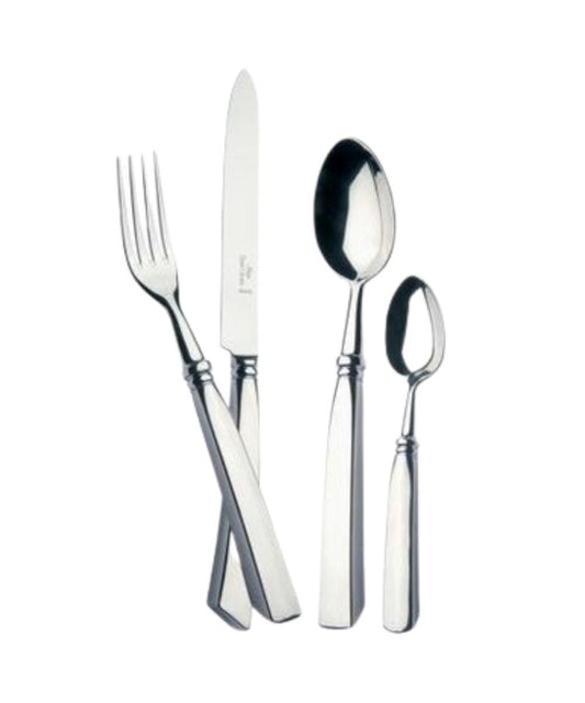 Alain Saint-Joanis Monaco Stainless Steel Flatware Collection with Stainless Steel Handles