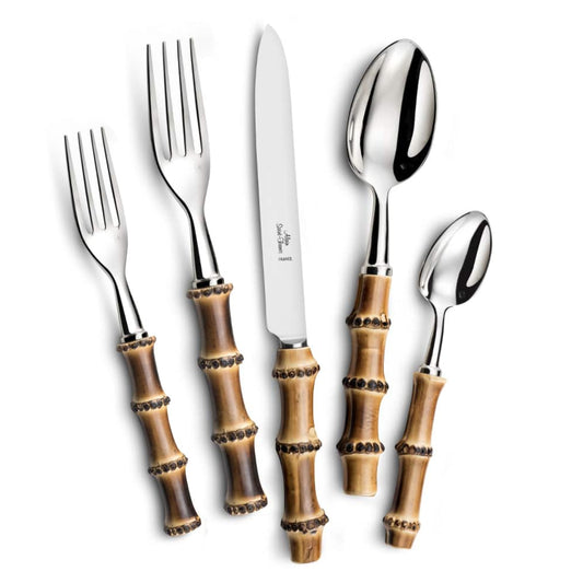 Alain Saint-Joanis Bamboo Silverplate Flatware Collection