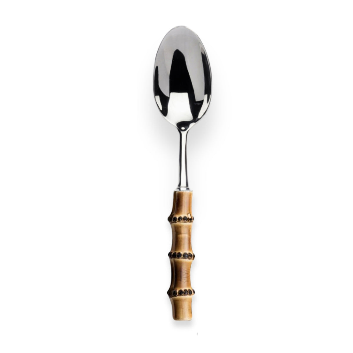 Alain Saint-Joanis Bamboo Silverplate | Serving Spoon