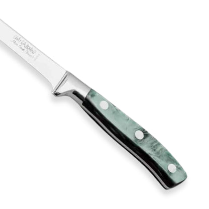 Alain Saint-Joanis Chateaubriand Steak Knives with Green Handles (Set of Six)