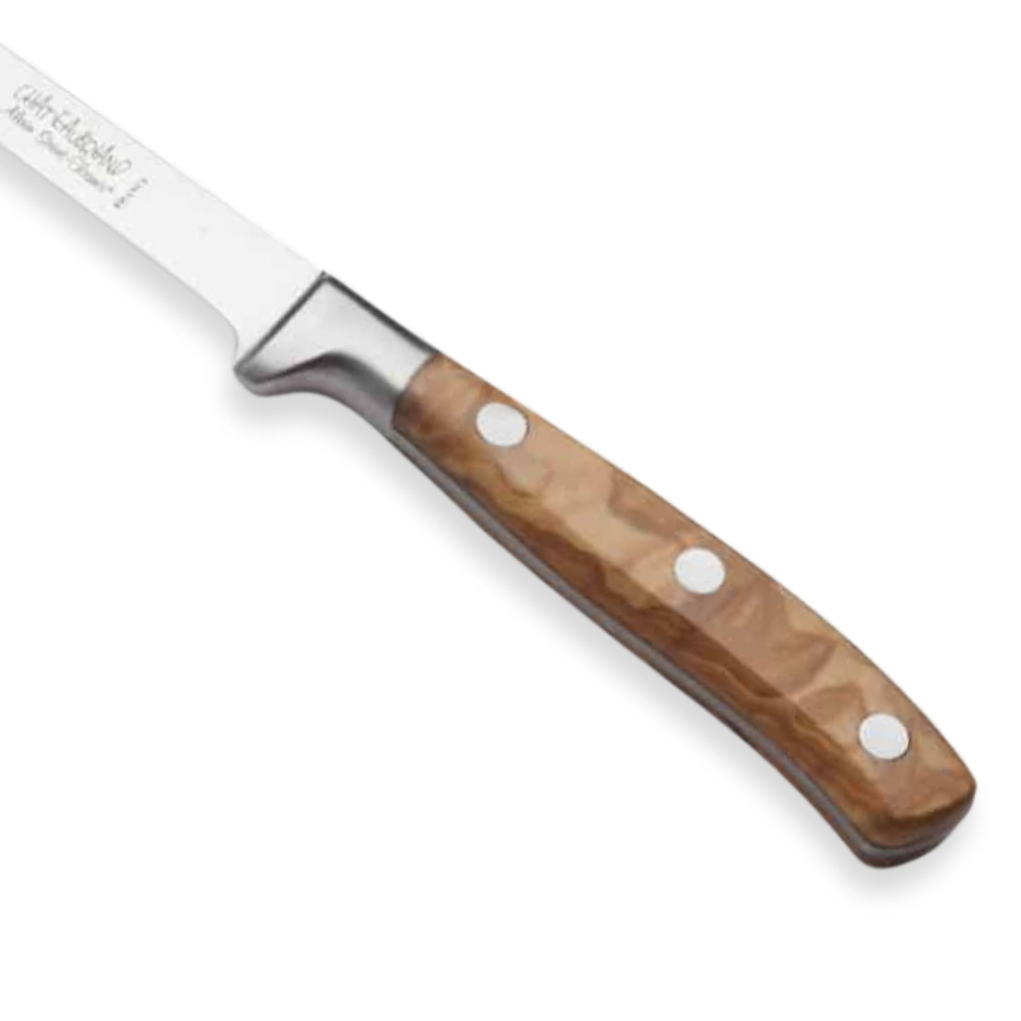 Alain Saint-Joanis Chateaubriand Steak Knives with Olivewood Handles (Set of Six)