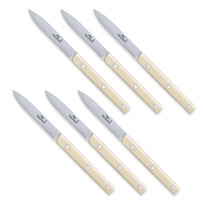 Alain Saint-Joanis Kobe Steak Knives with Ivory Handles (Set of Six)