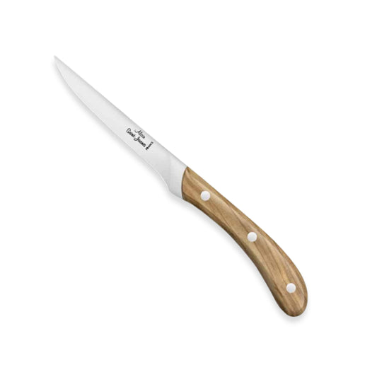 Alain Saint-Joanis Rossini Steak Knives with Olivewood Handles (Set of Six)