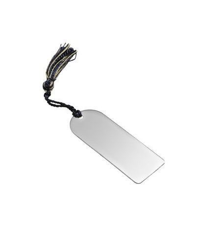 Sterling Rectangular Bookmark
Plain