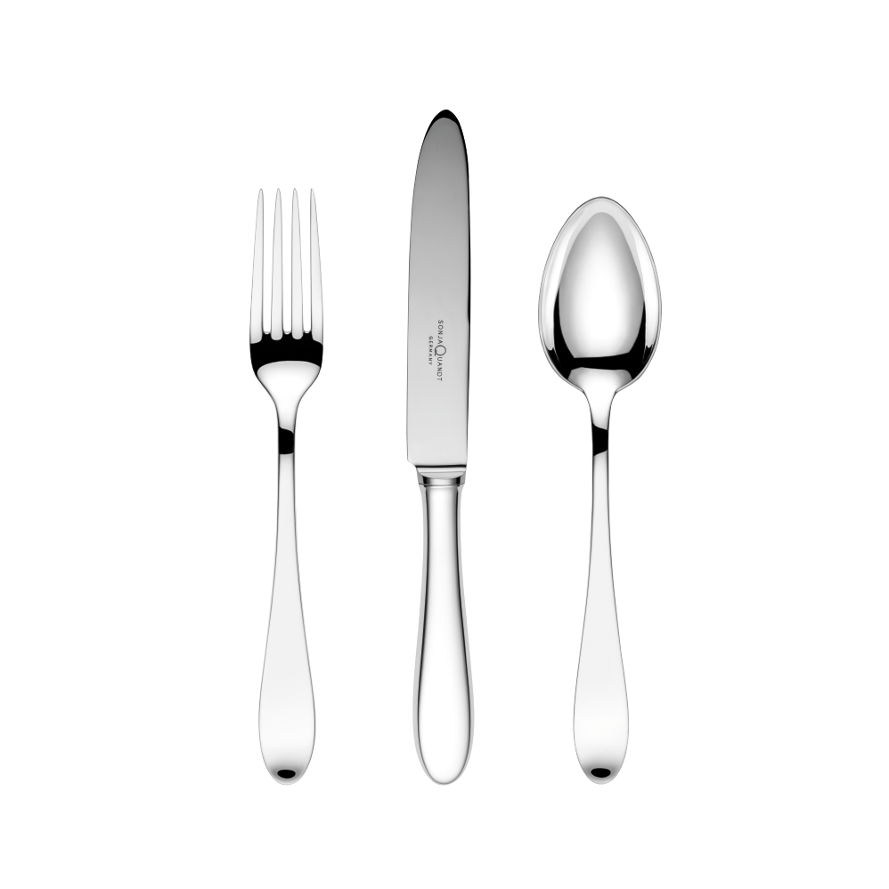 Avant-Garde Cutlery Collection in Sterling Silver