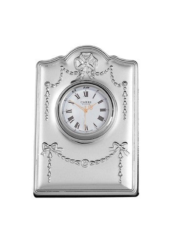 Regency Design Sterling Silver Clock